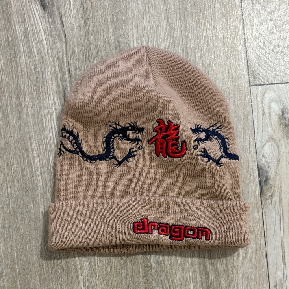 Dragon Embroidered Beanie - Picture 1 of 1
